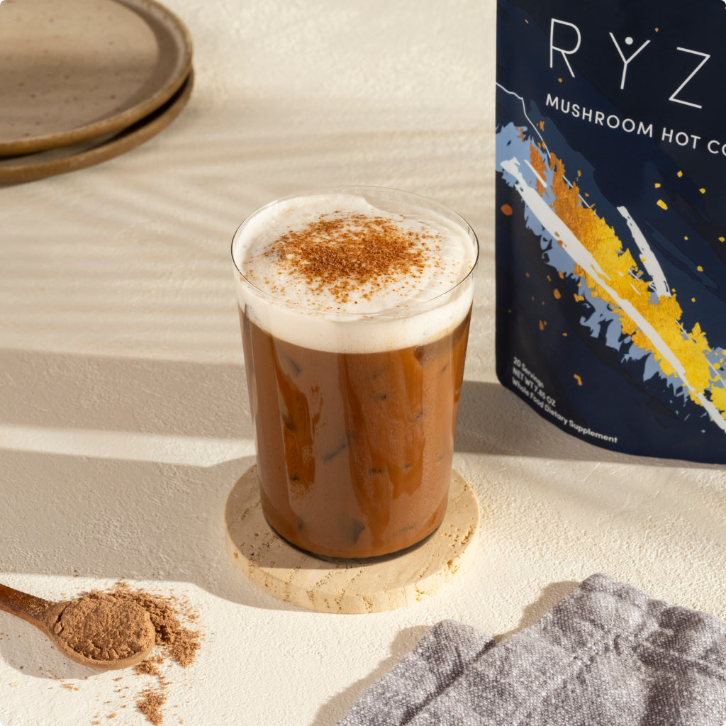 RYZE Nighttime Mushroom Cocoa Starter Bag T6