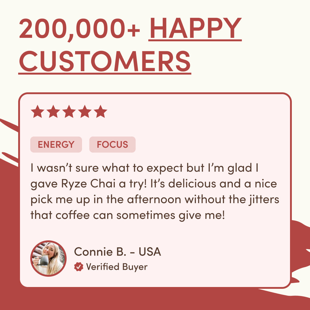 RYZE Mushroom Chai Starter Bag Q7