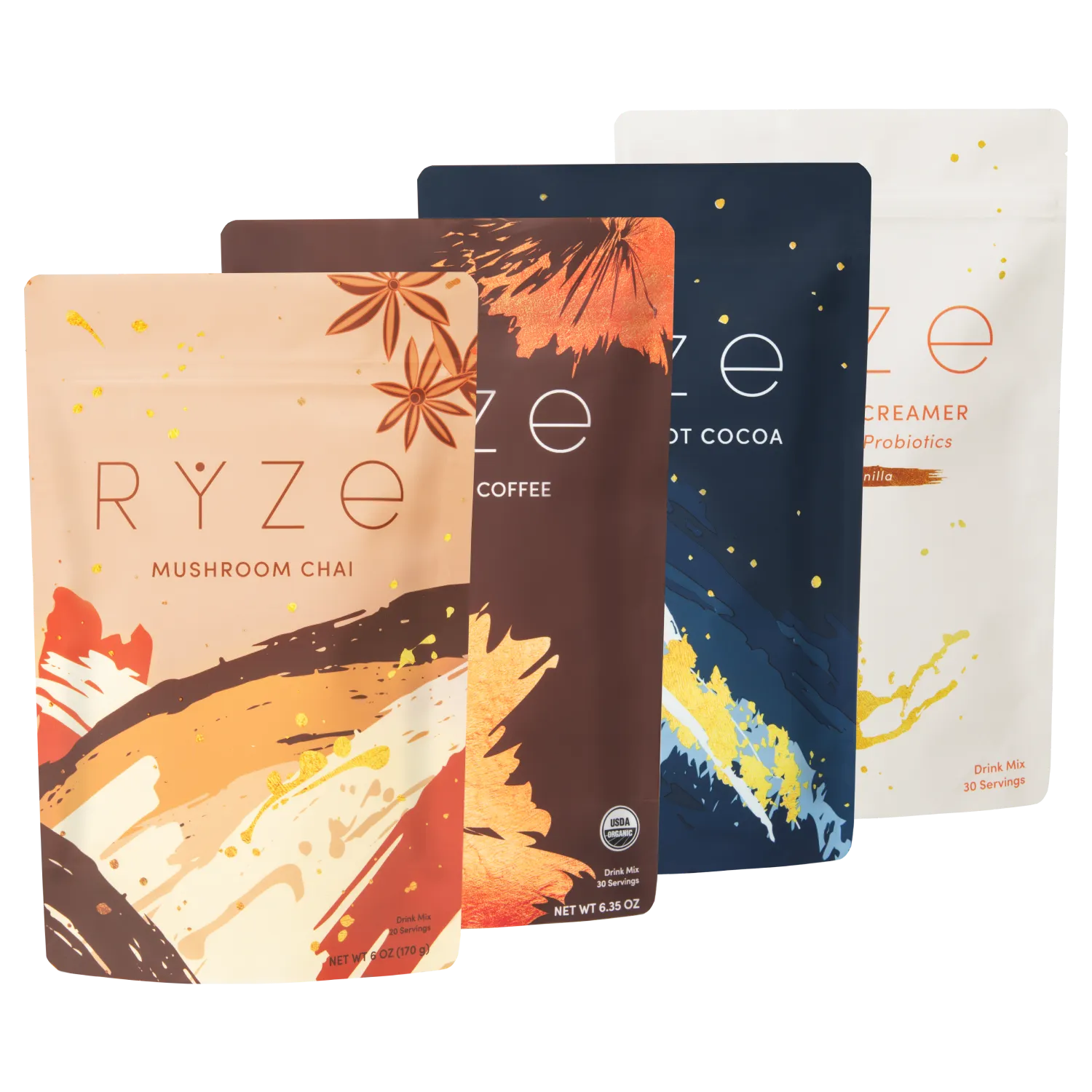 Ultimate Elevate + Unwind Bundle: Chai + Coffee + Cocoa C7