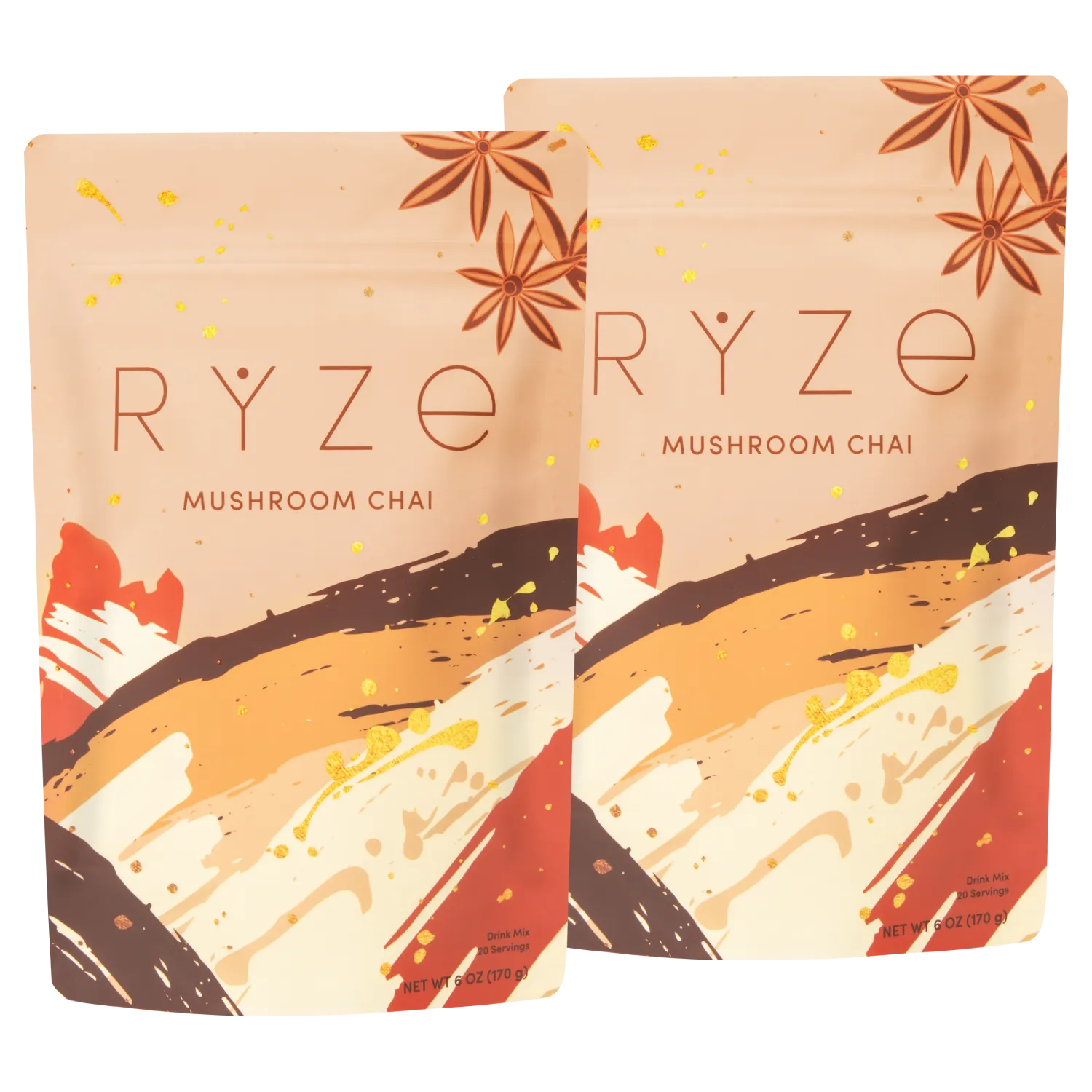 Mushroom Chai Starter Kit: 40 Servings J2