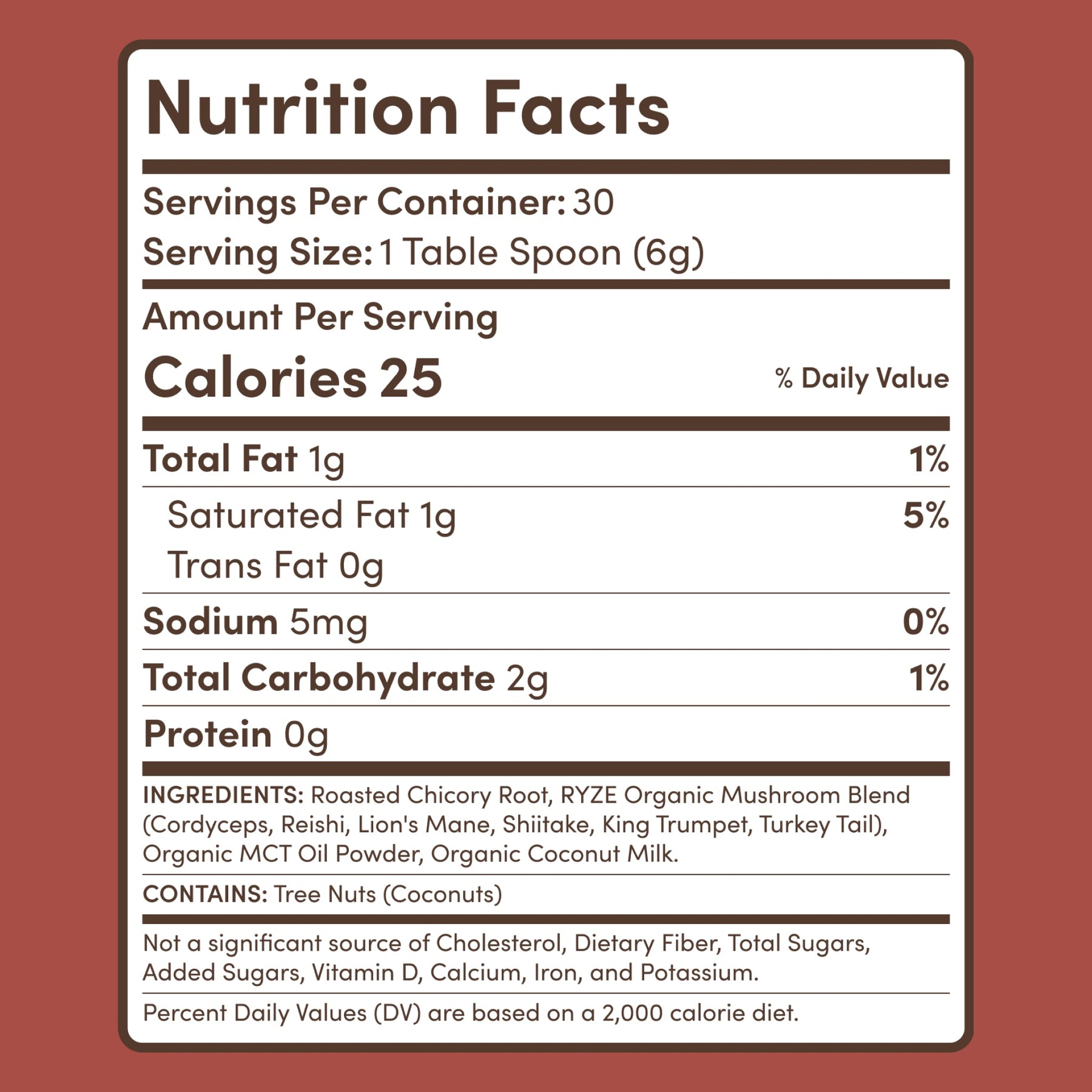Mushroom Chicory (30 Servings) V2