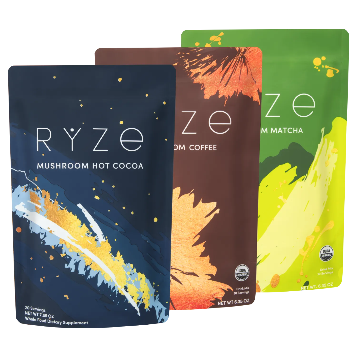 Ultimate Day + Night Bundle: Coffee + Matcha + Cocoa T8