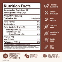 Mushroom Coffee Dark Roast (30 Servings) N0
