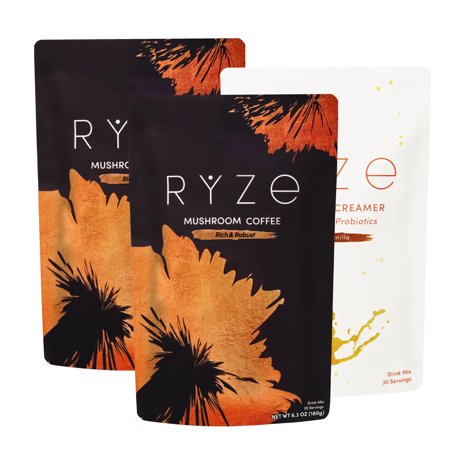 RYZE Ritual Set Dark Roast + Creamer M3