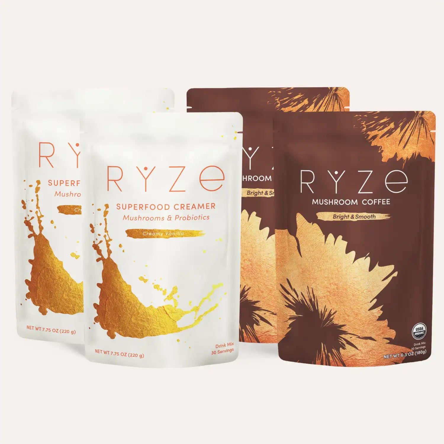 RYZE Lovers Gift Set (2 Coffees + 2 Creamers) P5