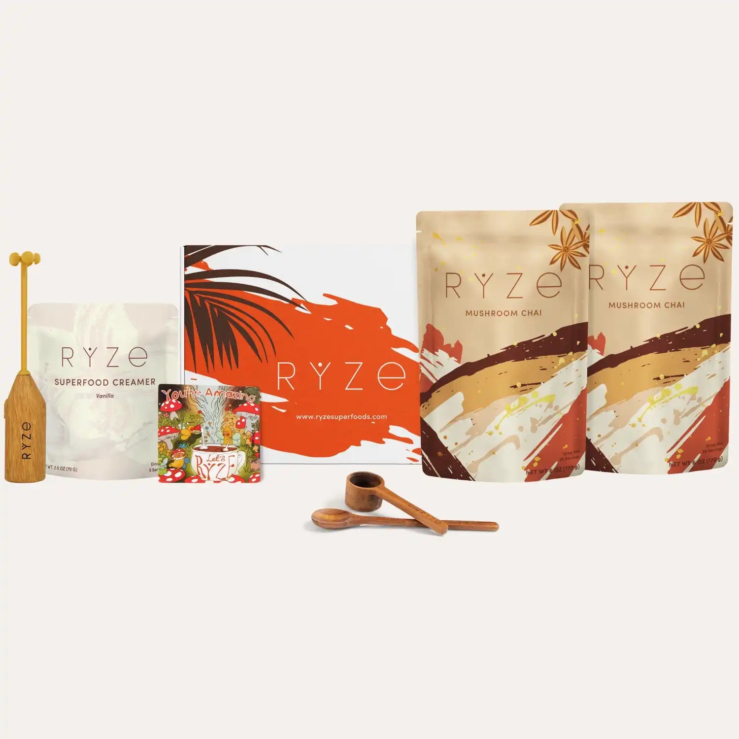 Mushroom Chai Starter Kit (40 Servings) H8