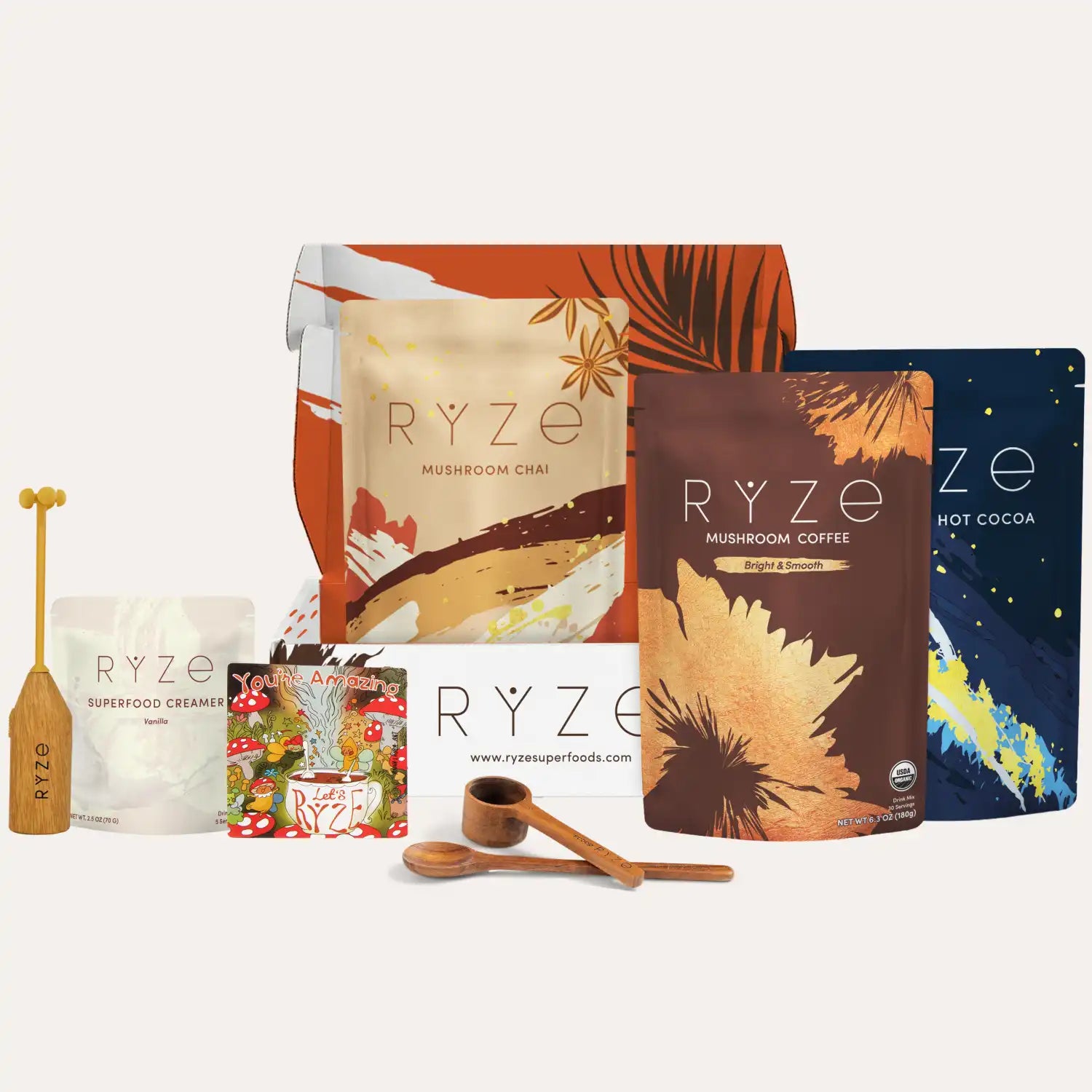 Ultimate Elevate + Unwind Bundle (Chai + Coffee + Cocoa) O2