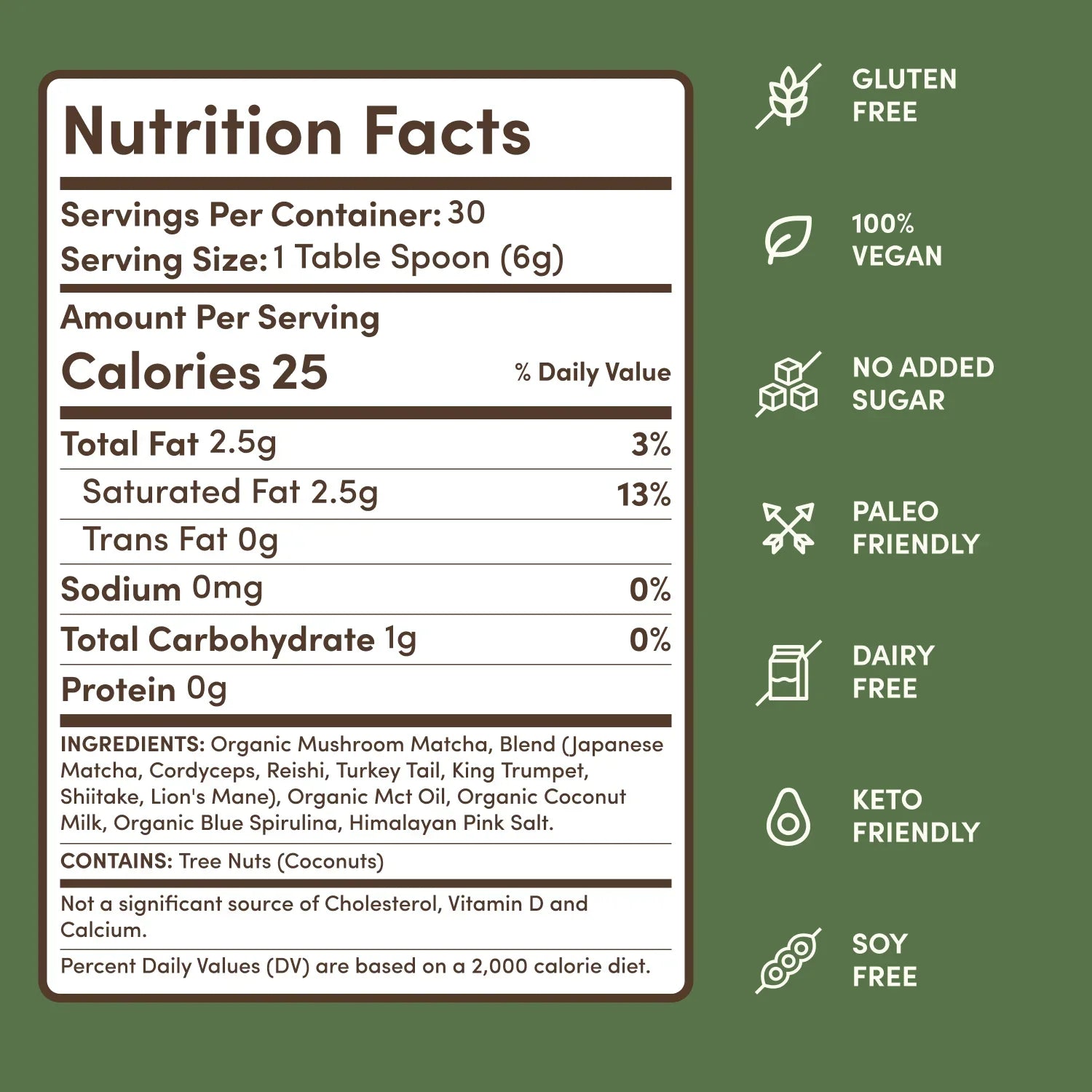 Mushroom Matcha (30 Servings) F7