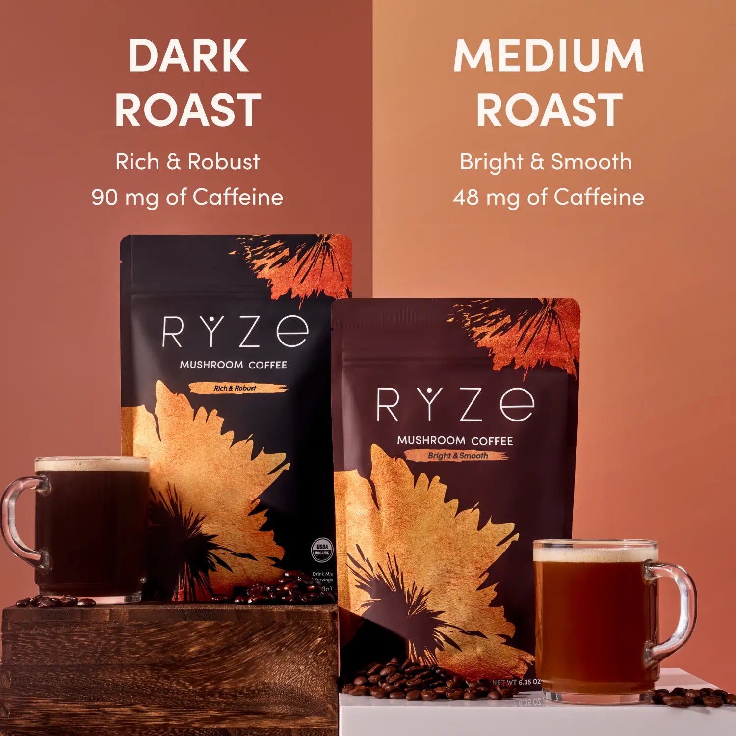 RYZE Ritual Set Dark Roast (90 Day Plan) H6