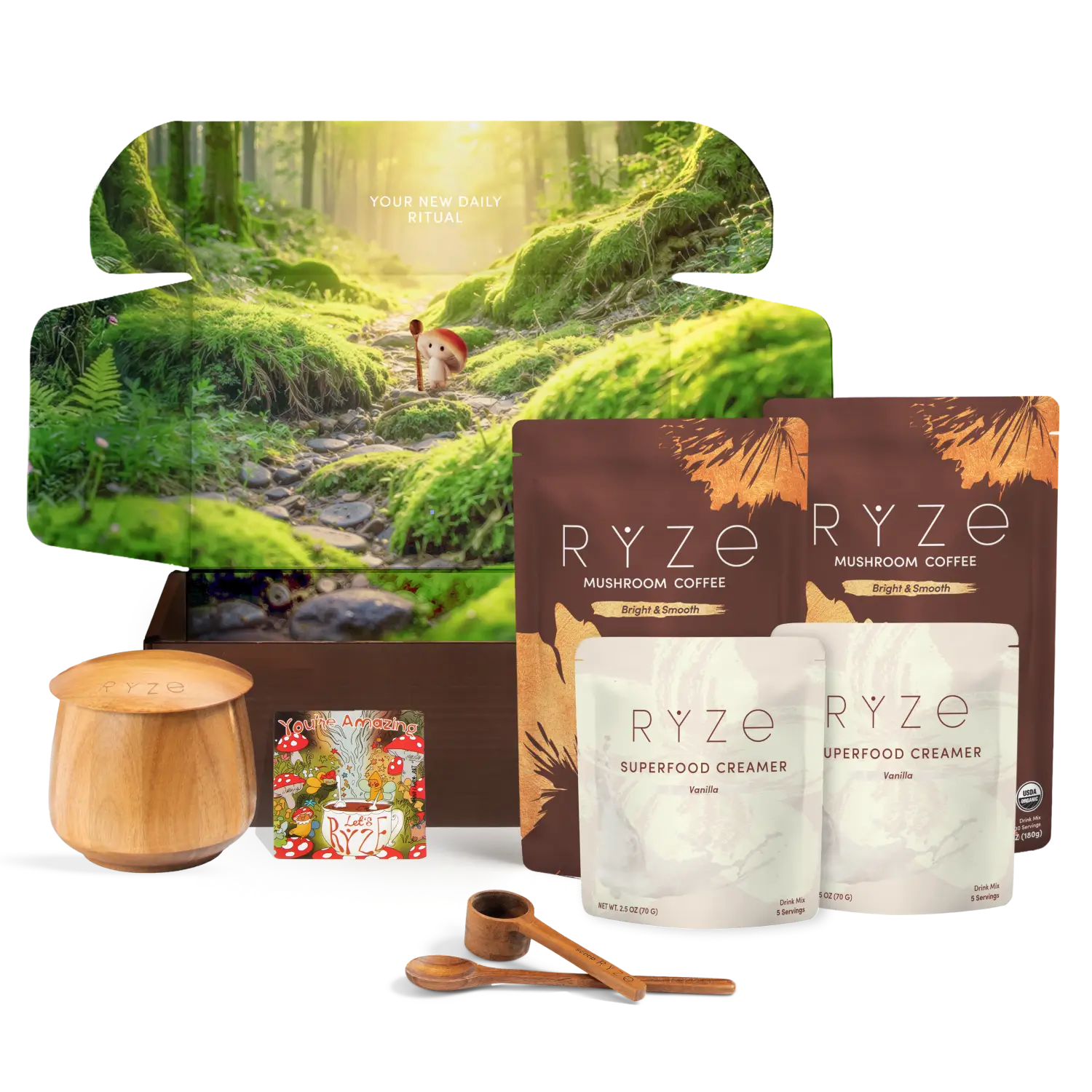 Mushroom Coffee Ritual Set (3 Month Plan) G9