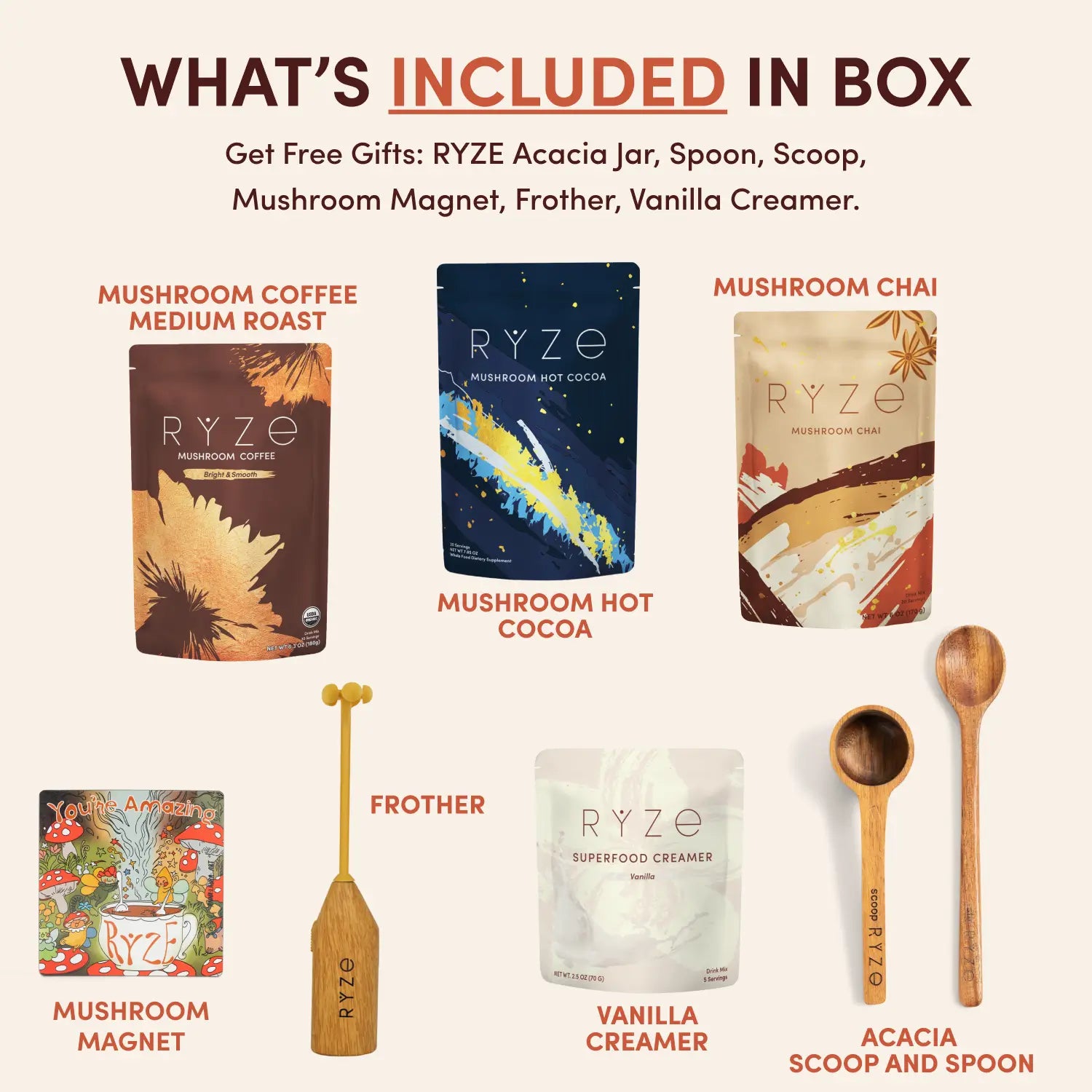 Ultimate Elevate + Unwind Bundle (Chai + Coffee + Cocoa) O2