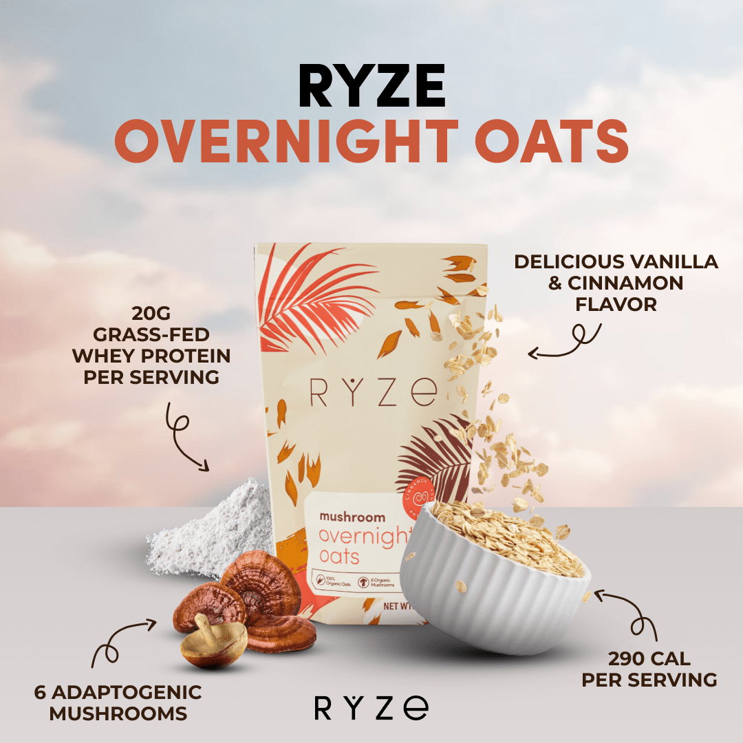 Mushroom Overnight Oats Pack (14 Servings) S3