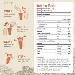Mushroom Overnight Oats Pack (14 Servings) S3