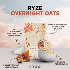 Mushroom Overnight Oats Pack (28 Servings) H7