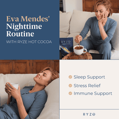 RYZE Hot Cocoa - with 6 Sleep Superfoods to Help Fall Asleep and Stay Asleep H2