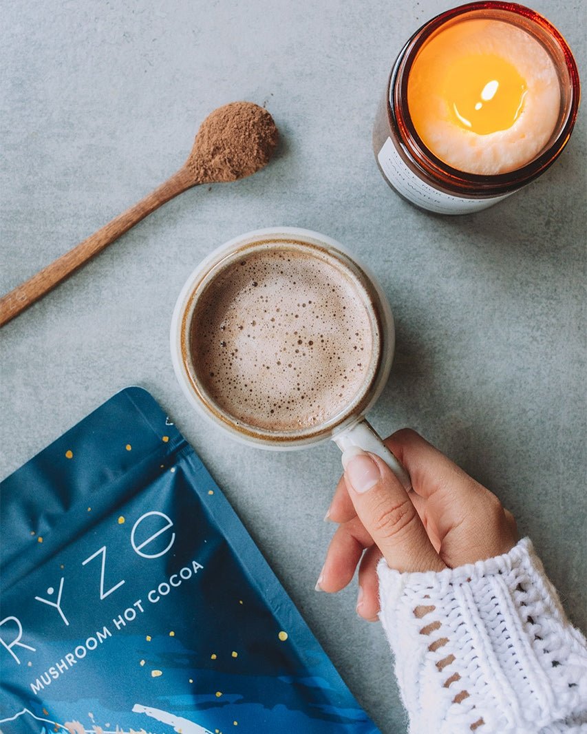 Try our Mushroom Hot Cocoa 50% OFF! Q1